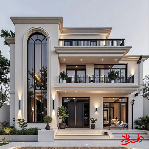 اصول نورپردازی در طراحی نمای مدرن